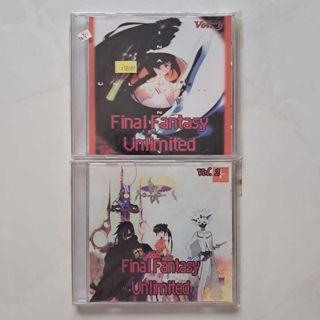 VCD Anime Final Fantasy Unlimited Vol. 1 & 2 (Eps. 1 - 6 / 2 CD)