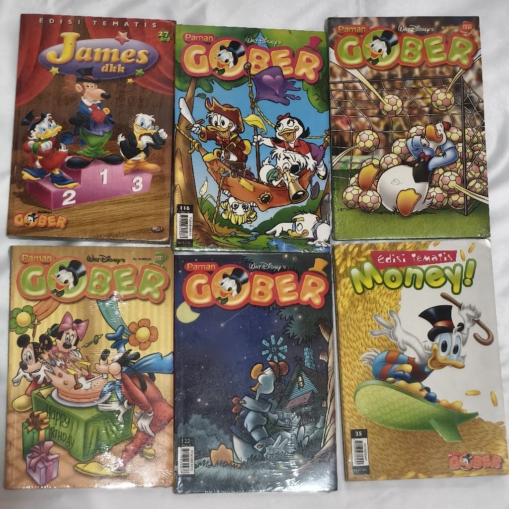 KOMIK ANAK PAMAN GOBER DONALD BEBEK