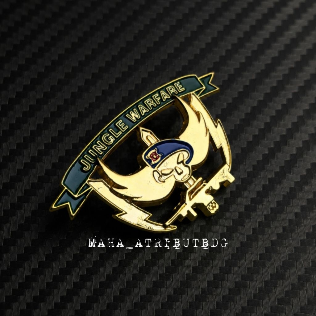 PIN JUNGLE WARFARE BRIMOB / BRIVET JUNGLE WARFARE BRIMOB