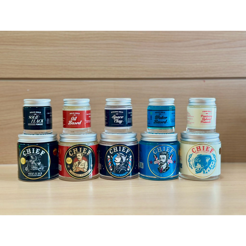CHIEF POMADE 120gr & CHIEF POMADE 35gr