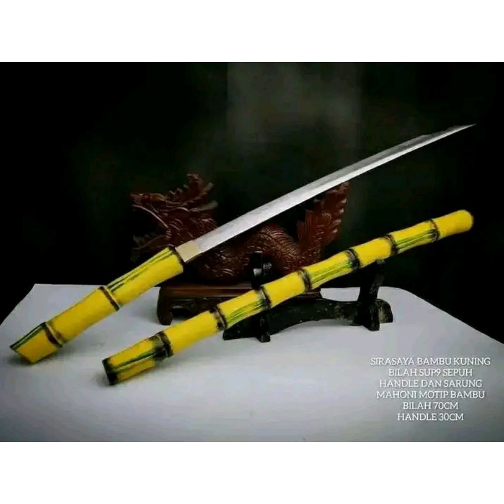 Bambu Replika Katana asli baja per