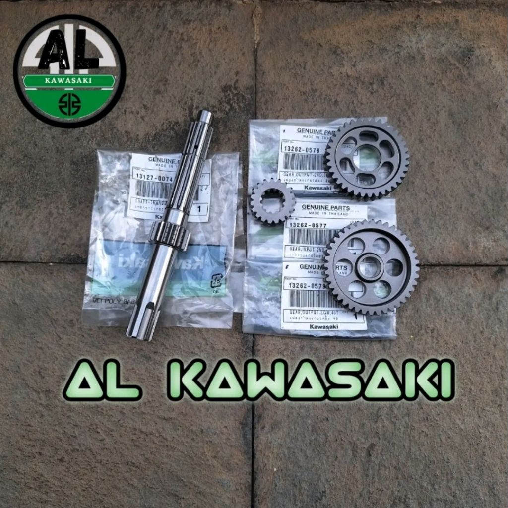 gear gir rasio gigi rasio 1 2 as rasio klx 140 pnp klx 150 original