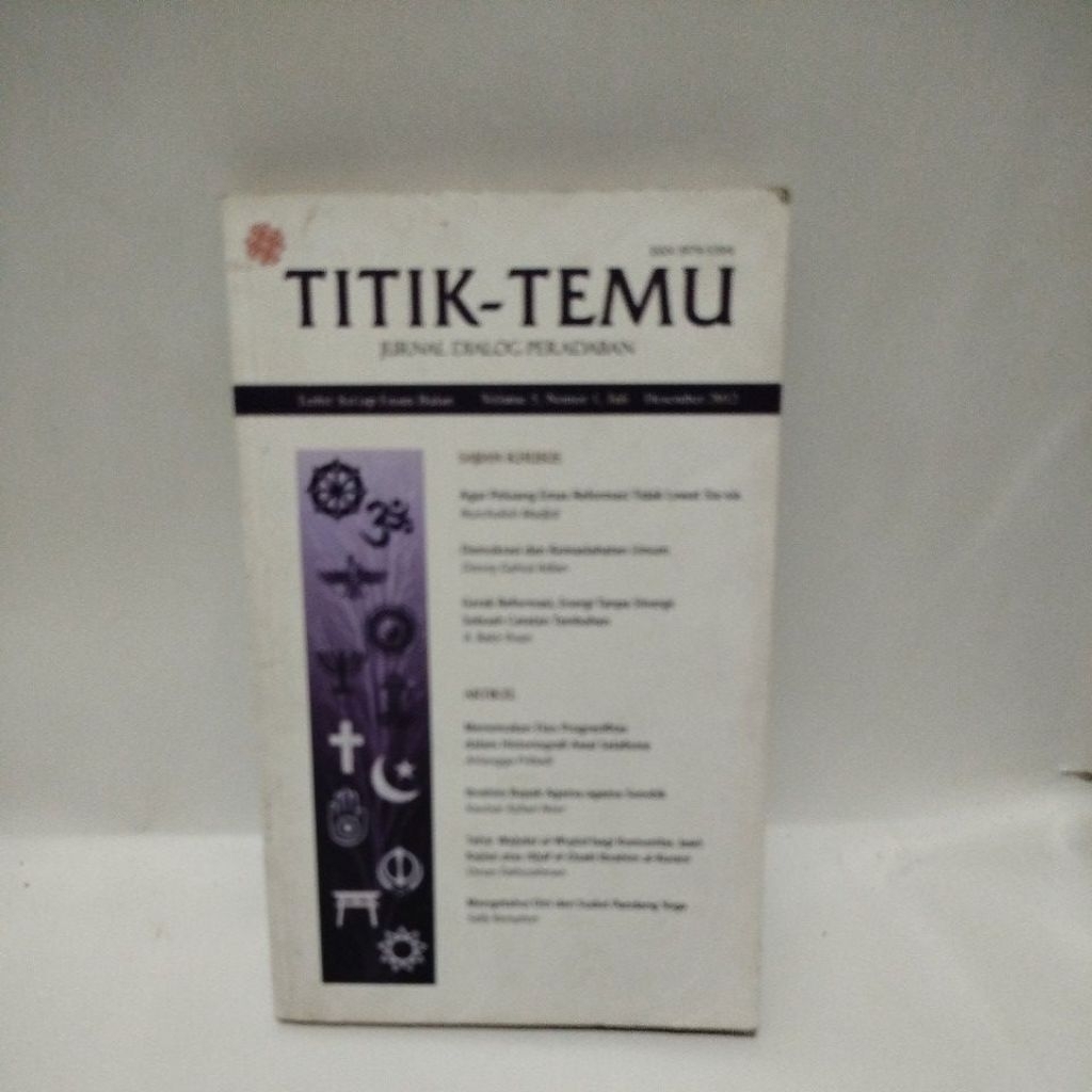 jurnal Dialog Peradaban Titik Temu