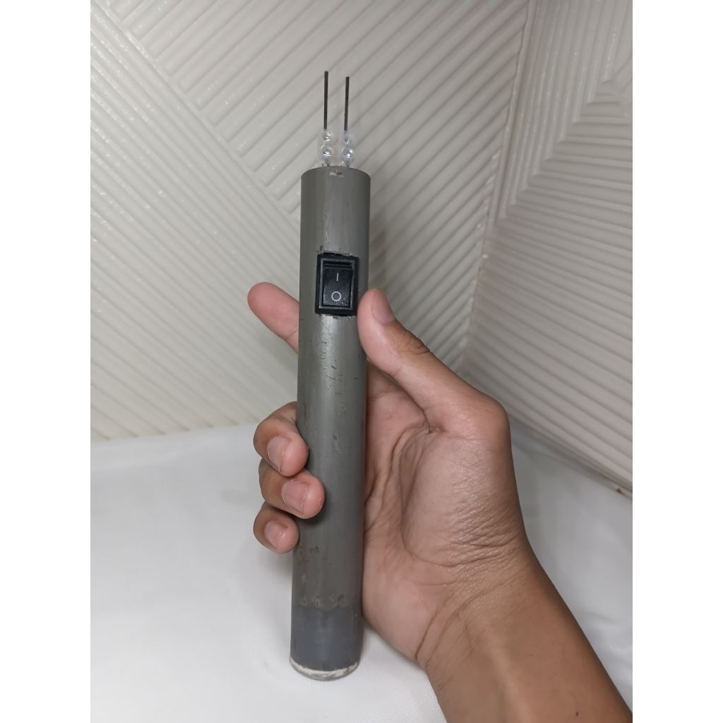 Las plastik body sepeda motor/las plastik pecah portable dengan isian stapler