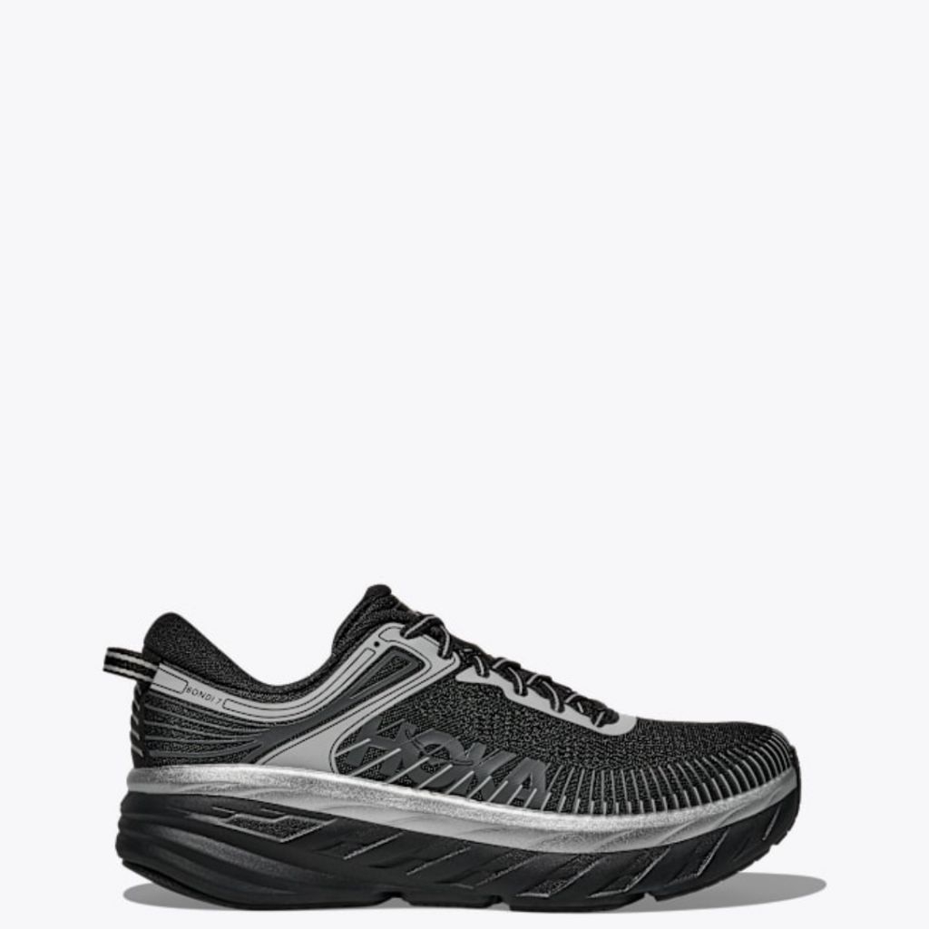 Hoka Bondi 7 Casual Black Stardust Men Shoes Original