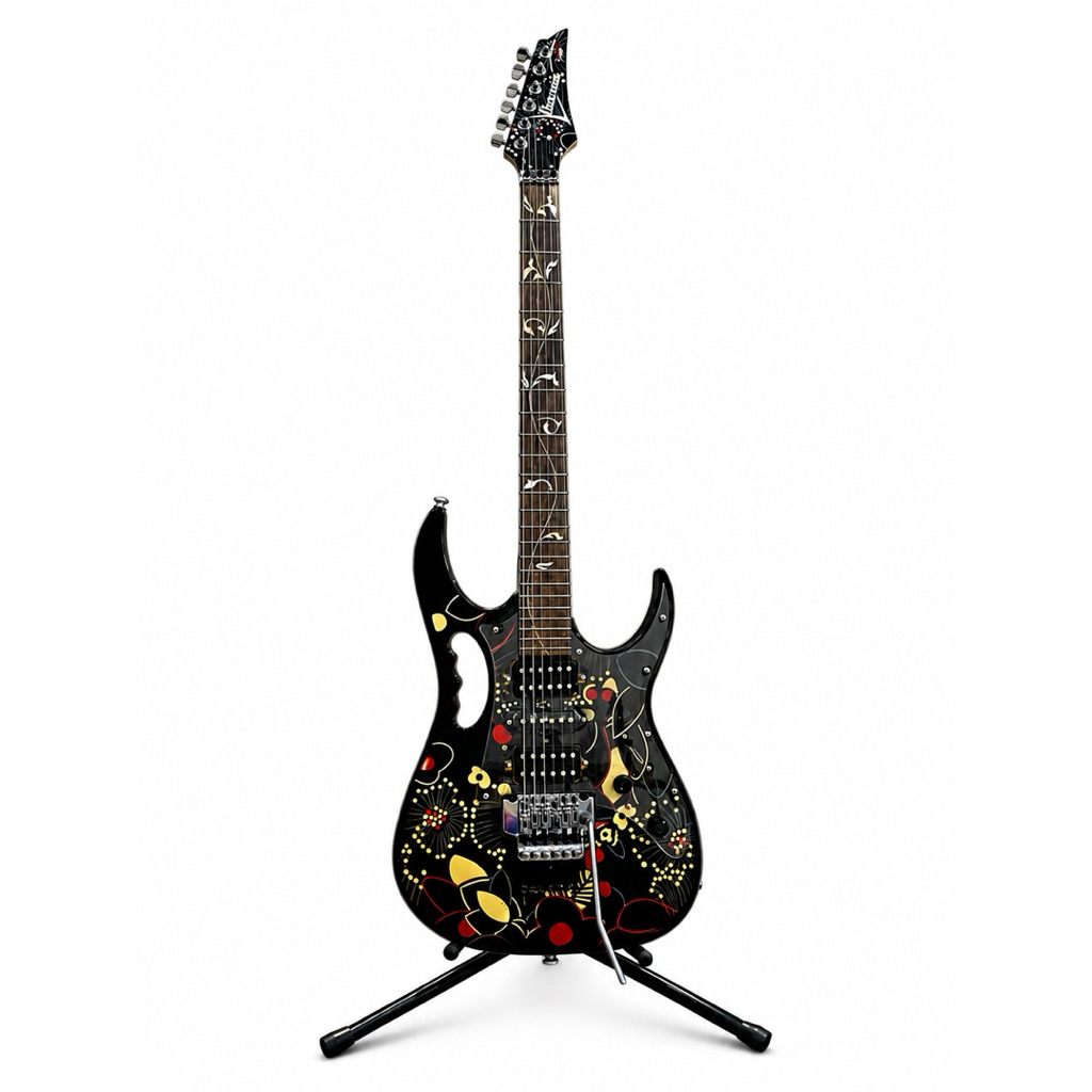 Gitar Elektrik Costume Ibanez jem flower MII Tremolo updown Fyldrose