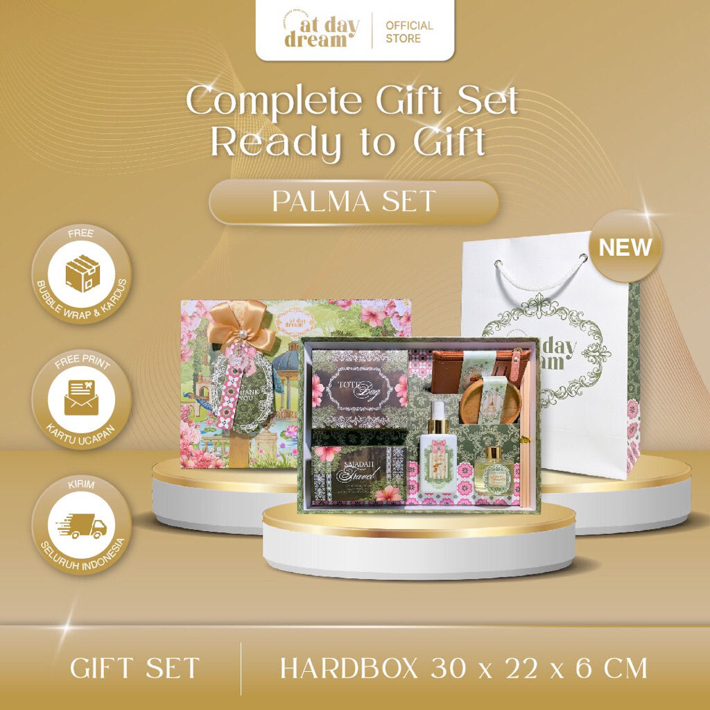 Palma Reed Diffuser Hampers & Souvenir Gift Wedding, Gift Wisuda, Gift Birthday - at daydream