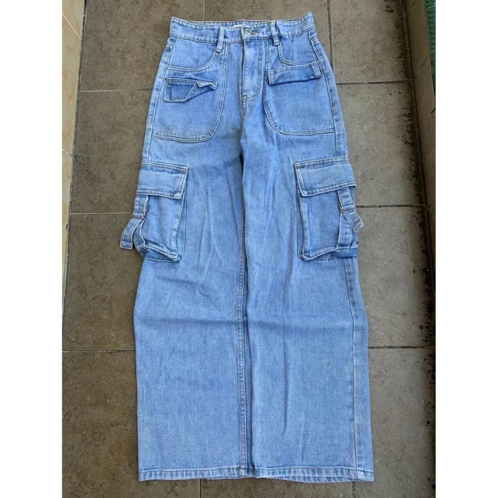 CARGO CKEY JEANS