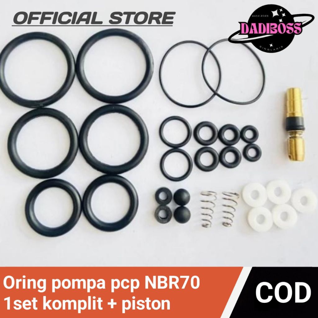 Oring pompa pcp Oring Nbr hitam