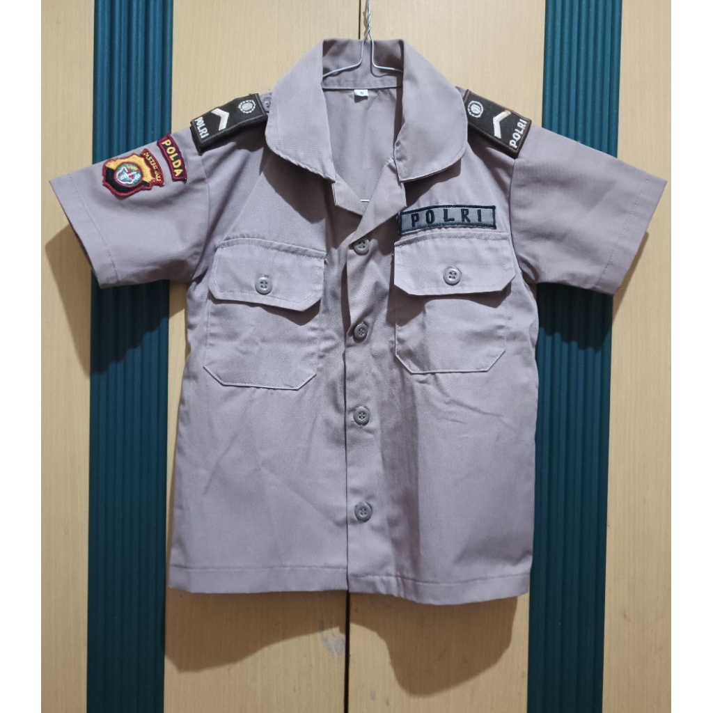 PRELOVED ATASAN SERAGAM TK POLISI