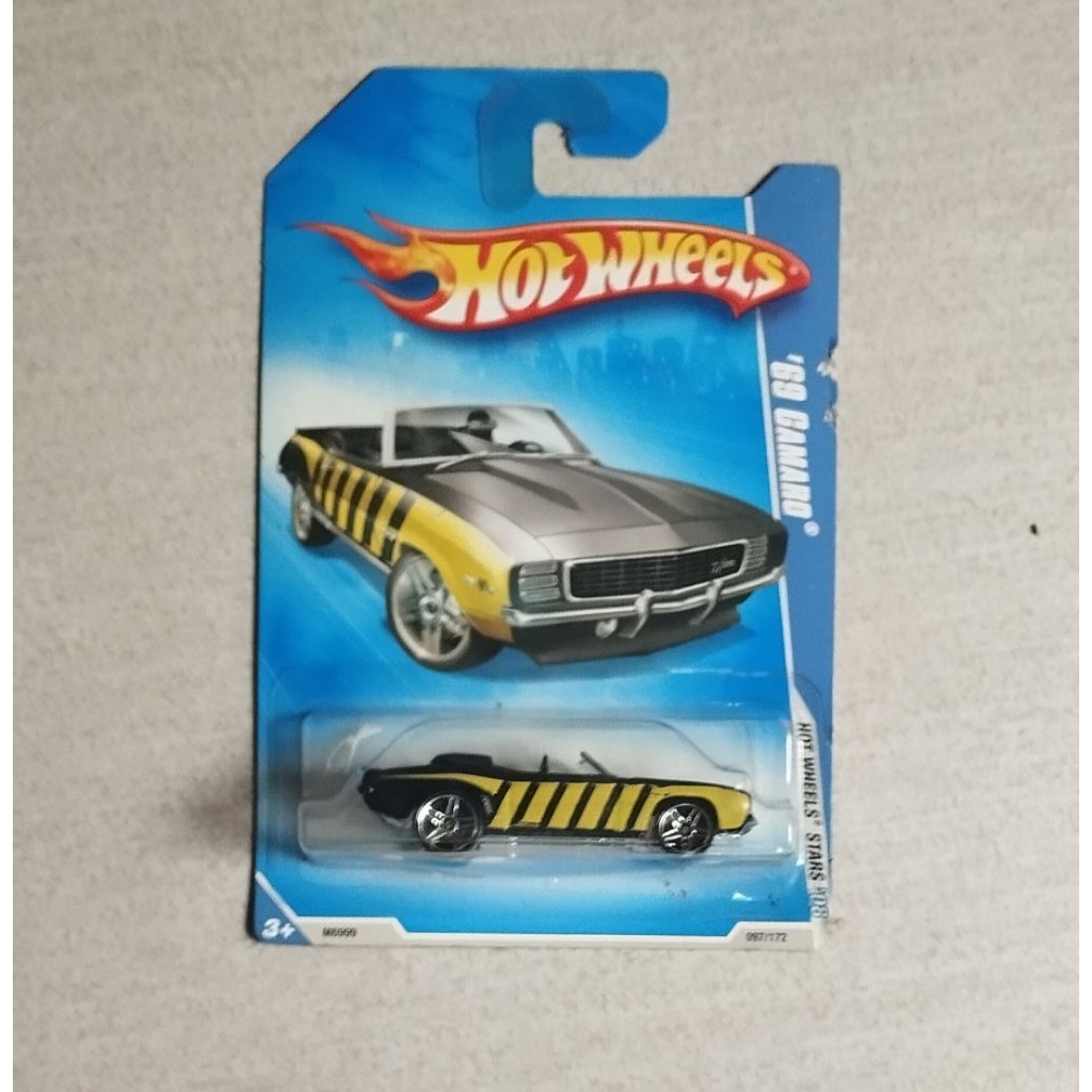 Hotwheels 69 Camaro Convertible