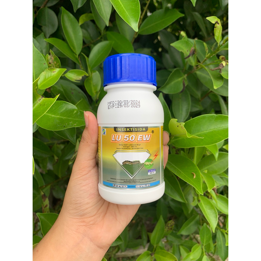 Insektisida LU 50EW 200ml untuk Membasmi Ulat Pada Tanaman