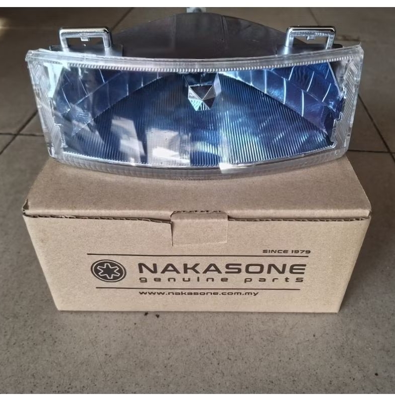 Reflektor satria lumba biru, headlamp Satria lumba biru bening