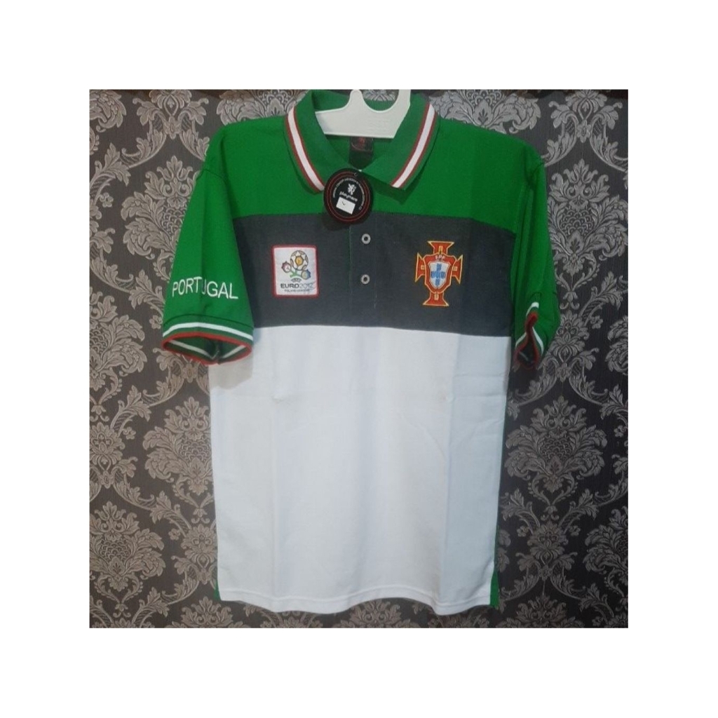 POLO SHIRT PORTUGAL EURO 2012 SIZE L LANGKA