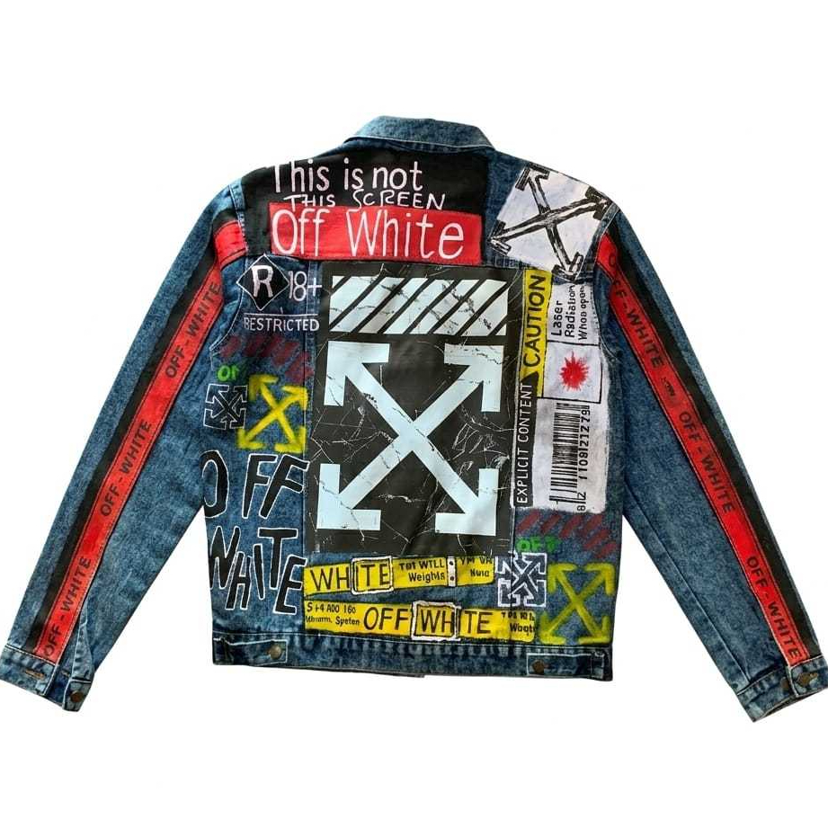 Jaket Jeans OW Hype Streetwear Satu Mana Cukup