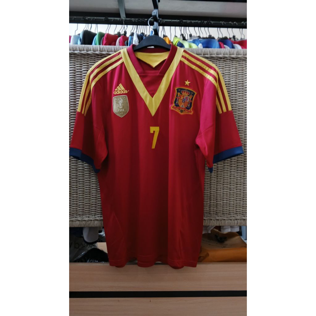 preloved jersey Spain retro spanyol fit size L grade