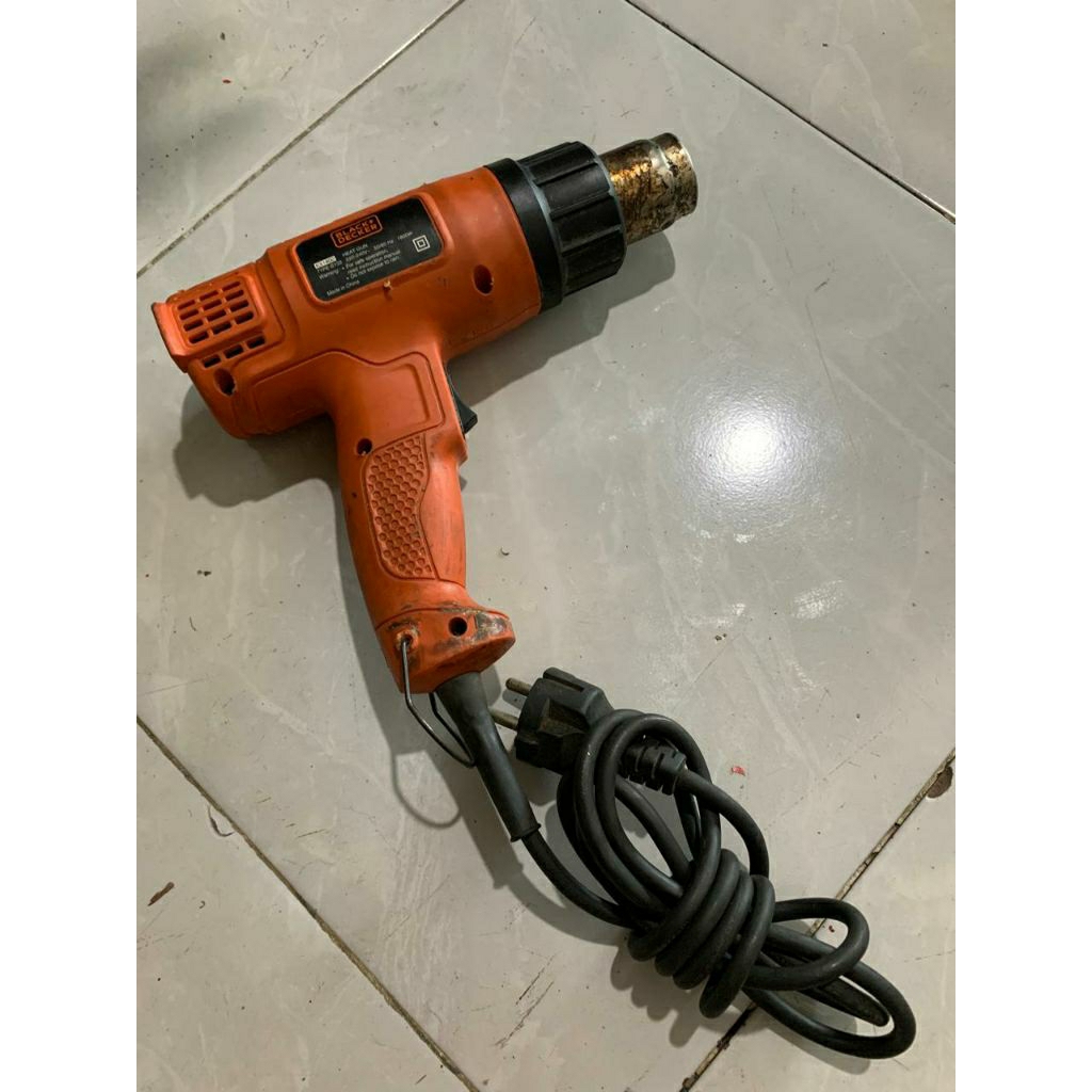 hot gun BLACK DECKER second berkualitas