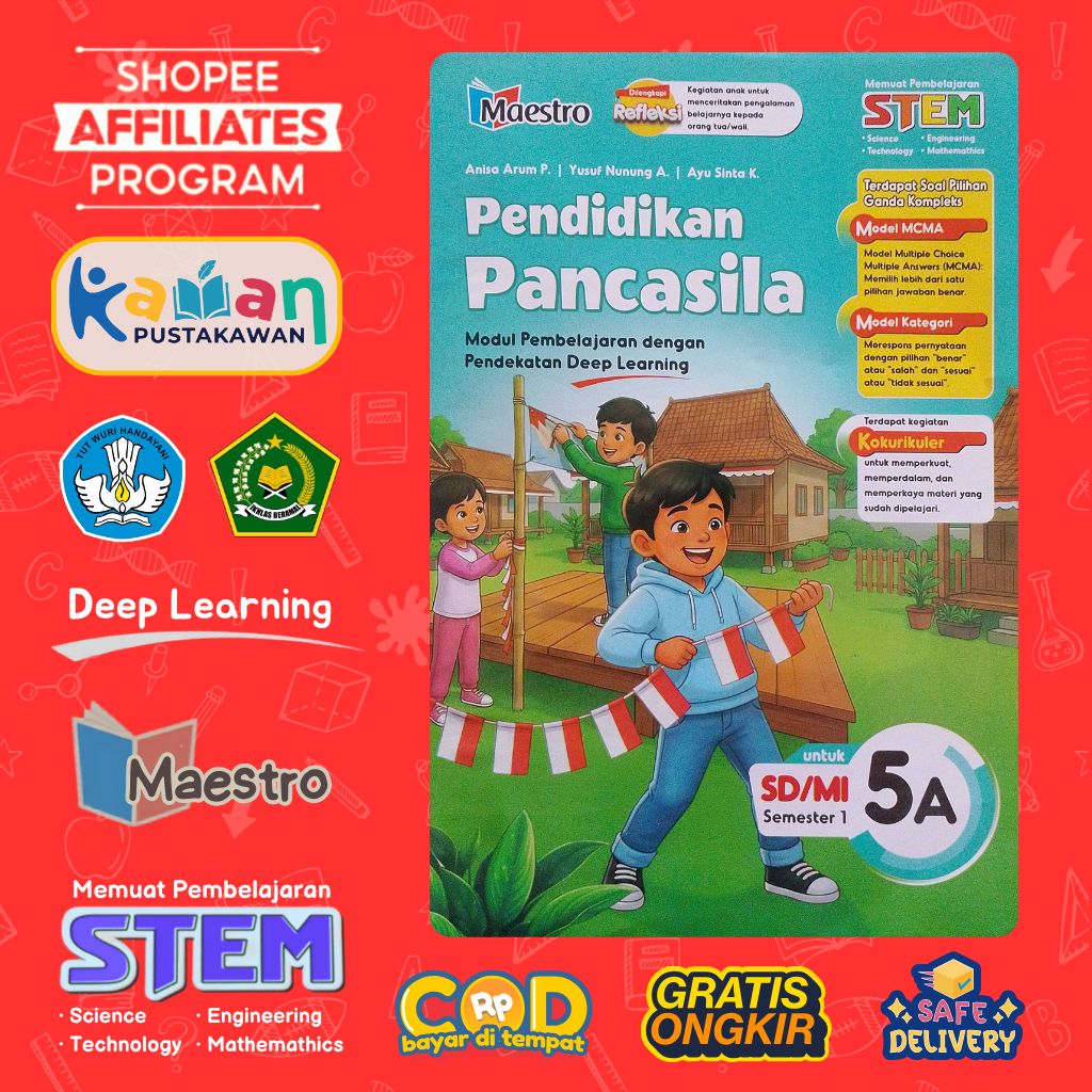 Maestro Pendidikan Pancasila Kelas 5 SD/MI Modul Ajar