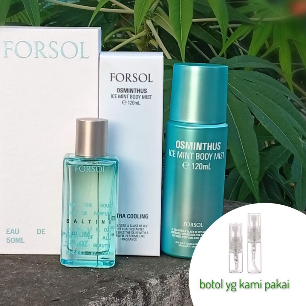 1ml FORSOL | Saltini Osminthus Cowbois Sentimetal Magnetic Green Scene Rose Pepper Scissor Charmomil