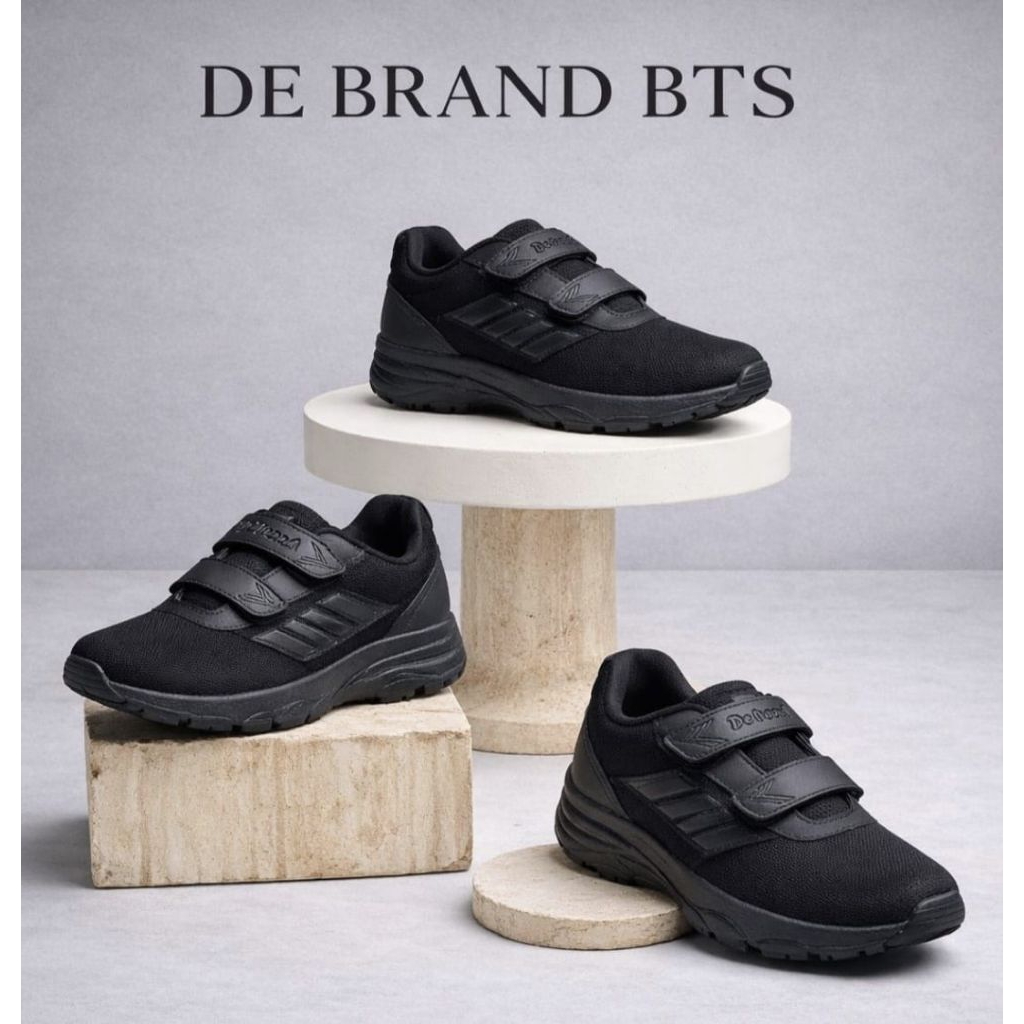 sepatu sekolah anak DE BRAND BTS 27/29