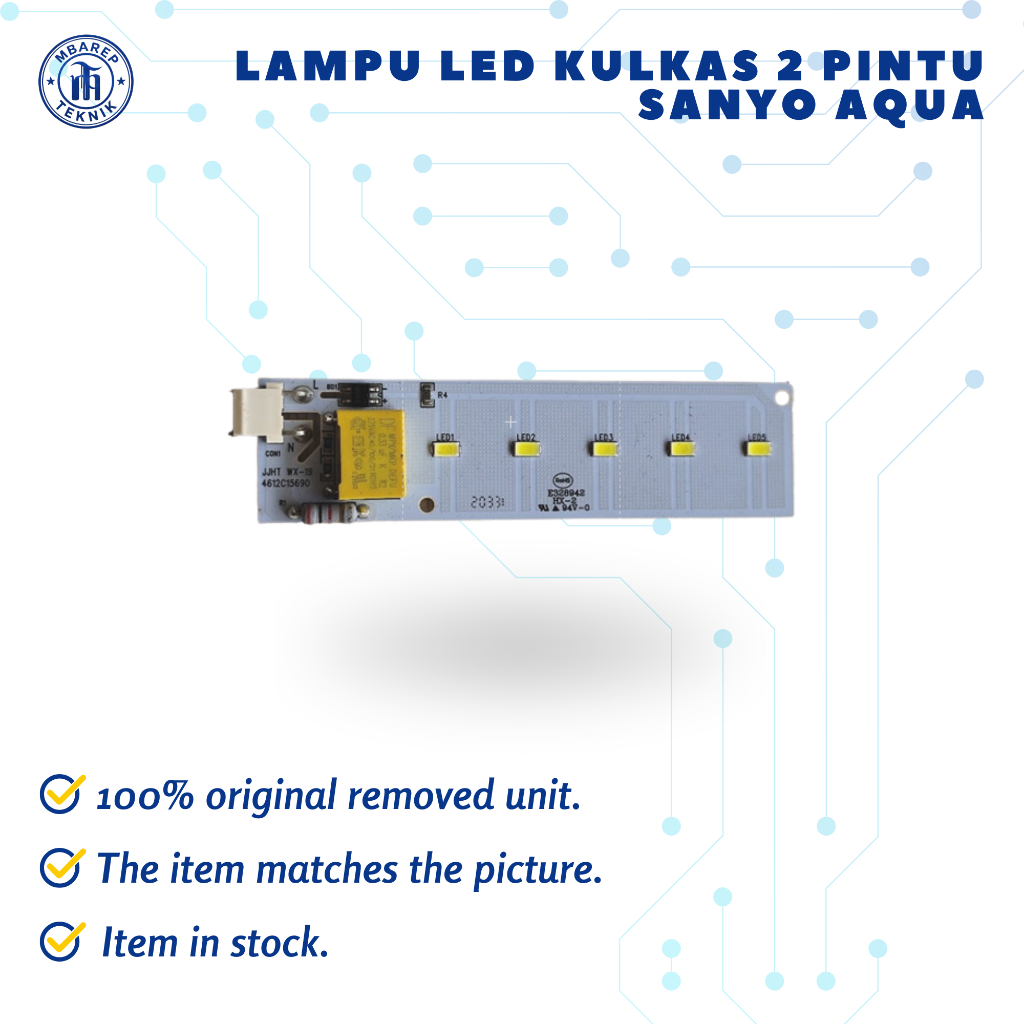 Lampu LED  kulkas AQUA