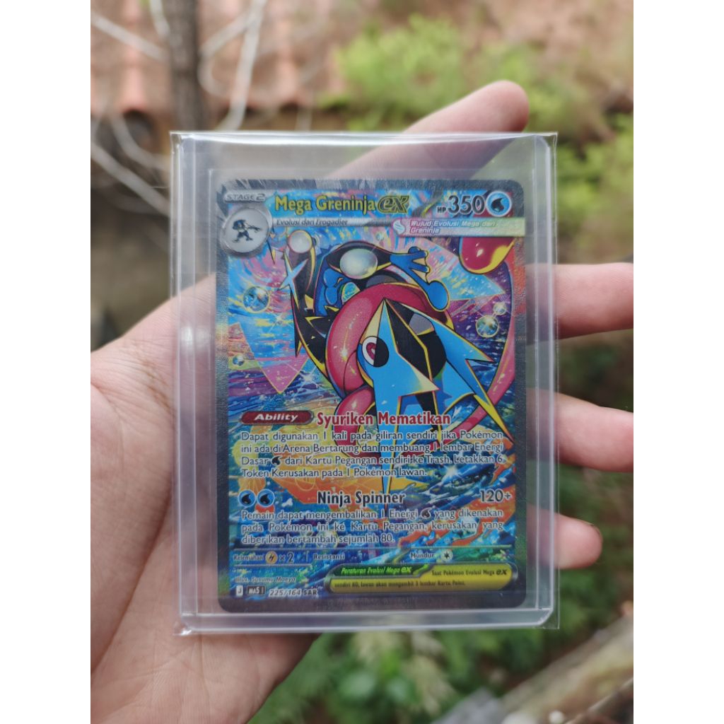 Mega Greninja EX SAR MA5 224/164 | Ancaman Bayangan | Pokémon TCG
