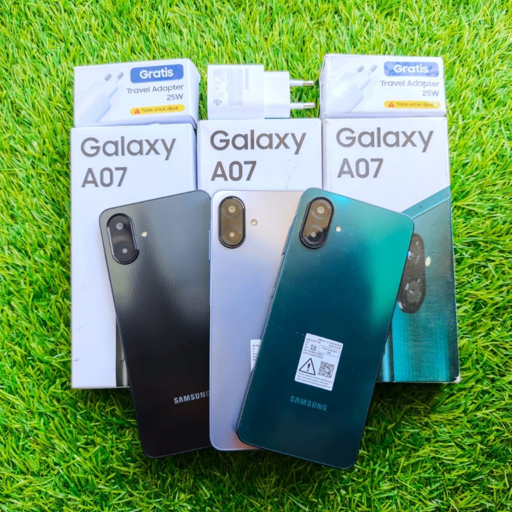 SAMSUNG A07 4G SECOND 8/256GB 6/128GB HP SECOND HP SEKEN HP BEKAS HP MURAH