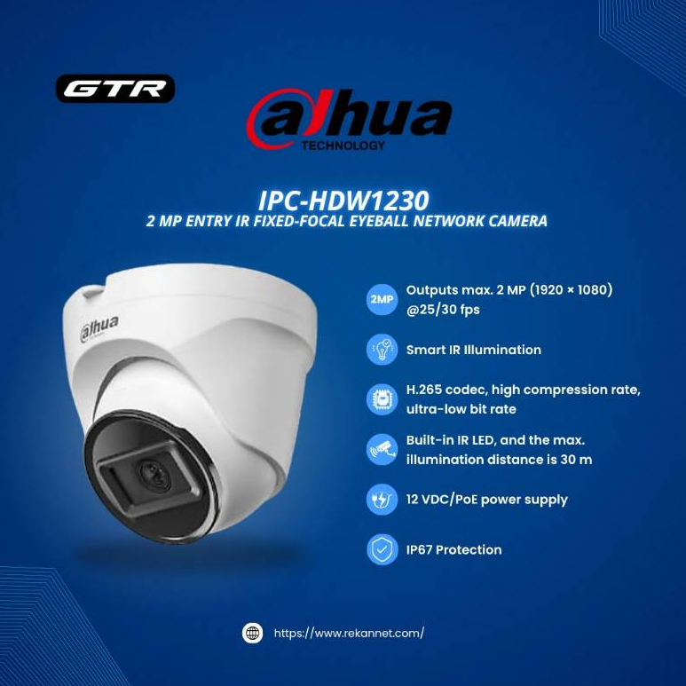 CCTV DAHUA DH-IPC-HDW1230