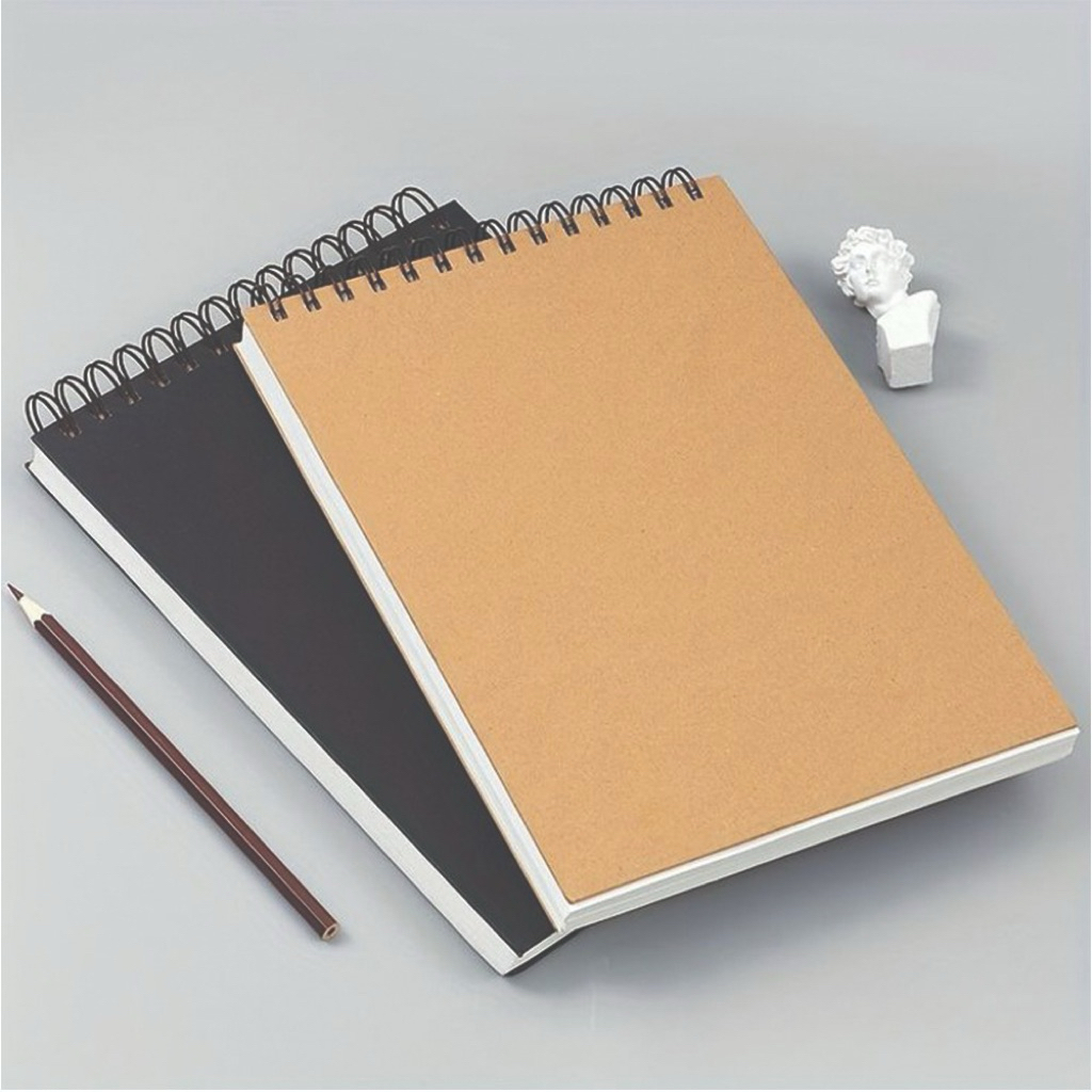 NOTEBOOK A5/A6 NOTEBOOK VERTIKAL/BUKU CATATAN SPIRAL ATAS /KERTAS HVS