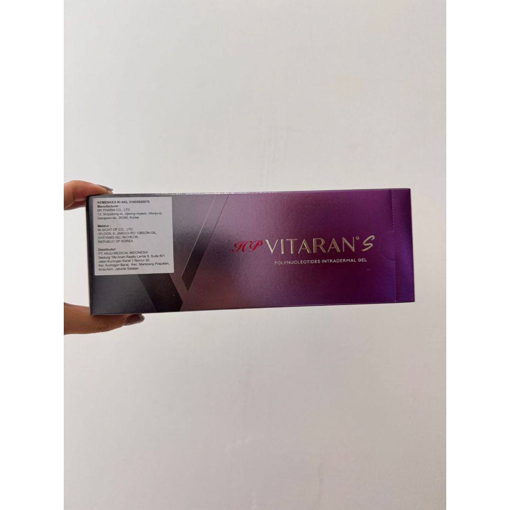 Vitaran Scar PN SkinBooster Box isi 2 Syringe Ori Scan Barcode