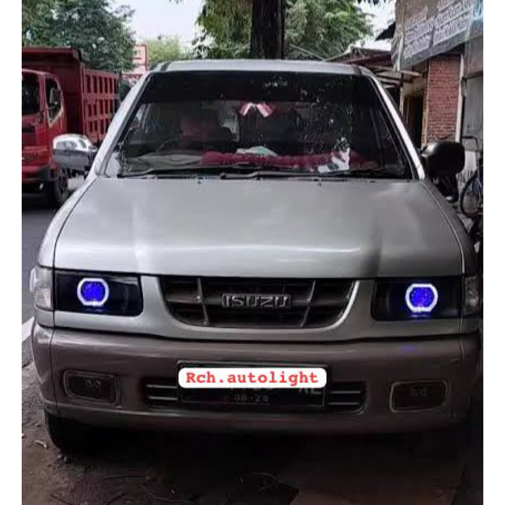 headlamp panther kapsul tahun 2000 sampai 2004 projector biled aes 1 MATA dan devil eyes