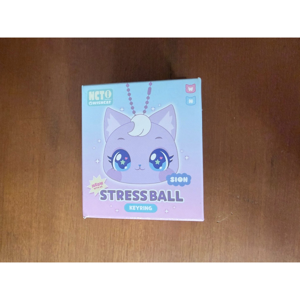 NCT WISH WISHCAT STRESSBALL SION (SEALED)