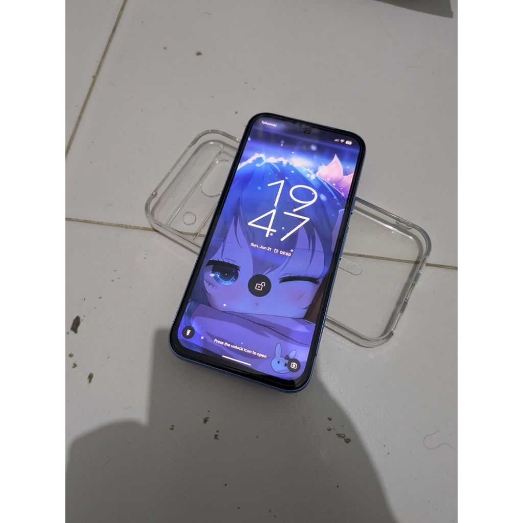 Android gopix 8a bay biru japan 8/128 becuk