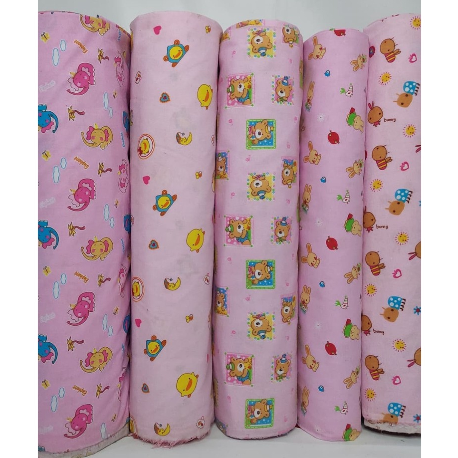 KAIN BEDONG BAYI BAHAN FLANEL METERAN
