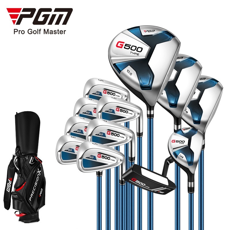 PGM Stik Golf Men G500 Full Set Mens Graphite Carbon Flex R Regular Stick Golf Pria Set