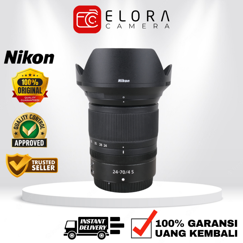 Nikon Z 24-70mm F4 S / Lensa Nikon Z 24-70 mm F 4 S Nikkor