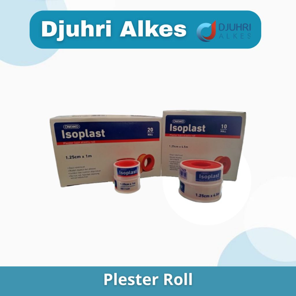 Isoplas / Plester Roll Kain / Besar / Kecil / Per Pcs