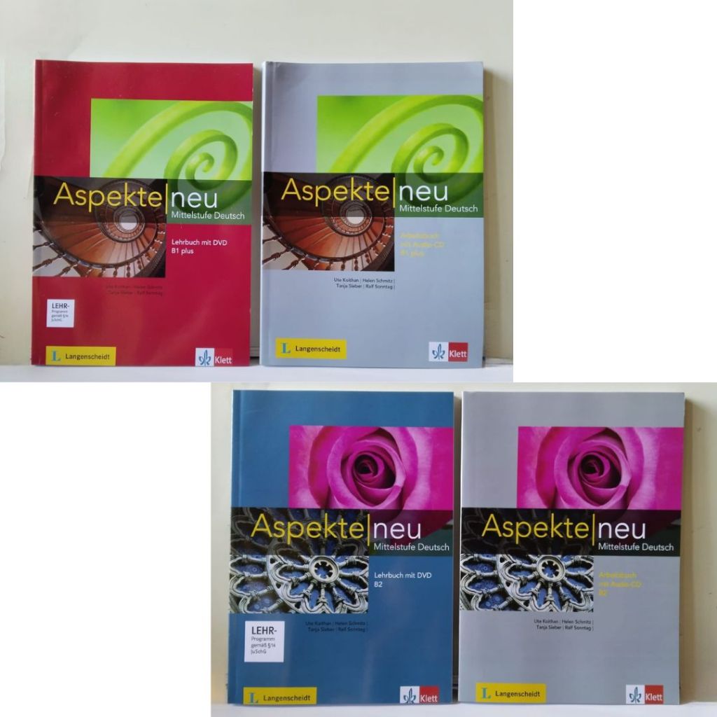Aspekte neu B1 plus // Aspekte neu B2 Buku Bahasa Jerman