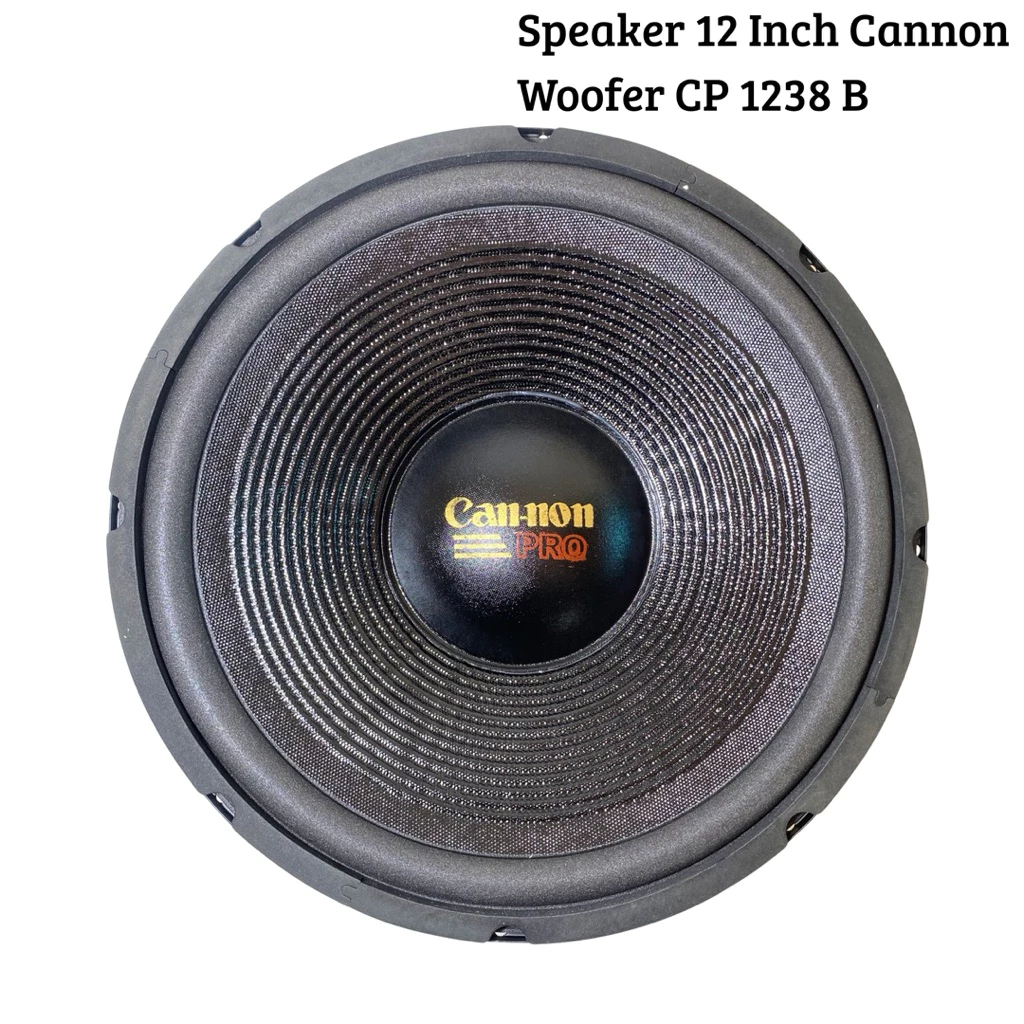 Speaker 12 Inch Cannon Pro Woofer CP1238B / Speaker Canon CP 1238 B 1238B 12 Inch Woofer 350-500W