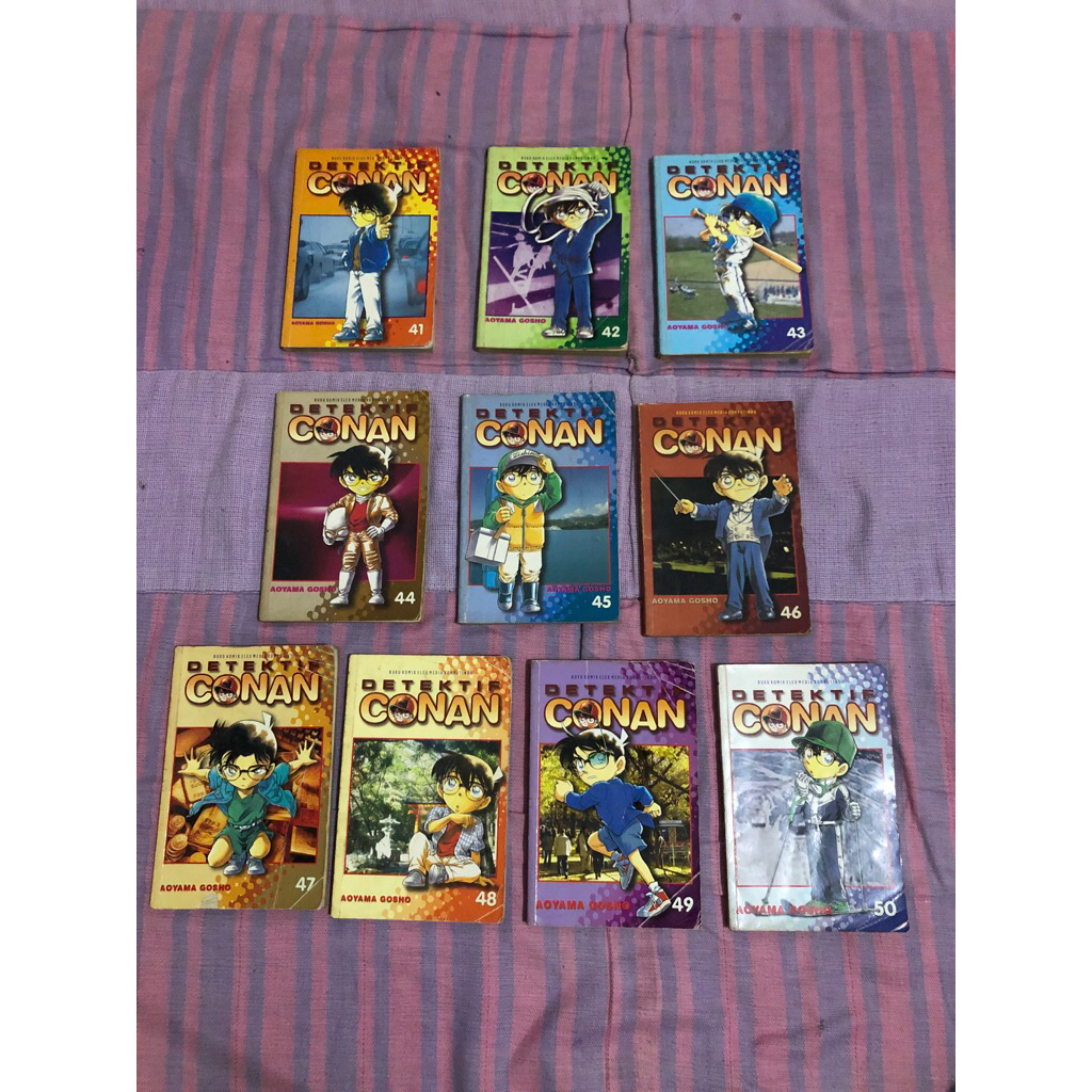Komik DETEKTIF CONAN VOL 41-50 [SET]