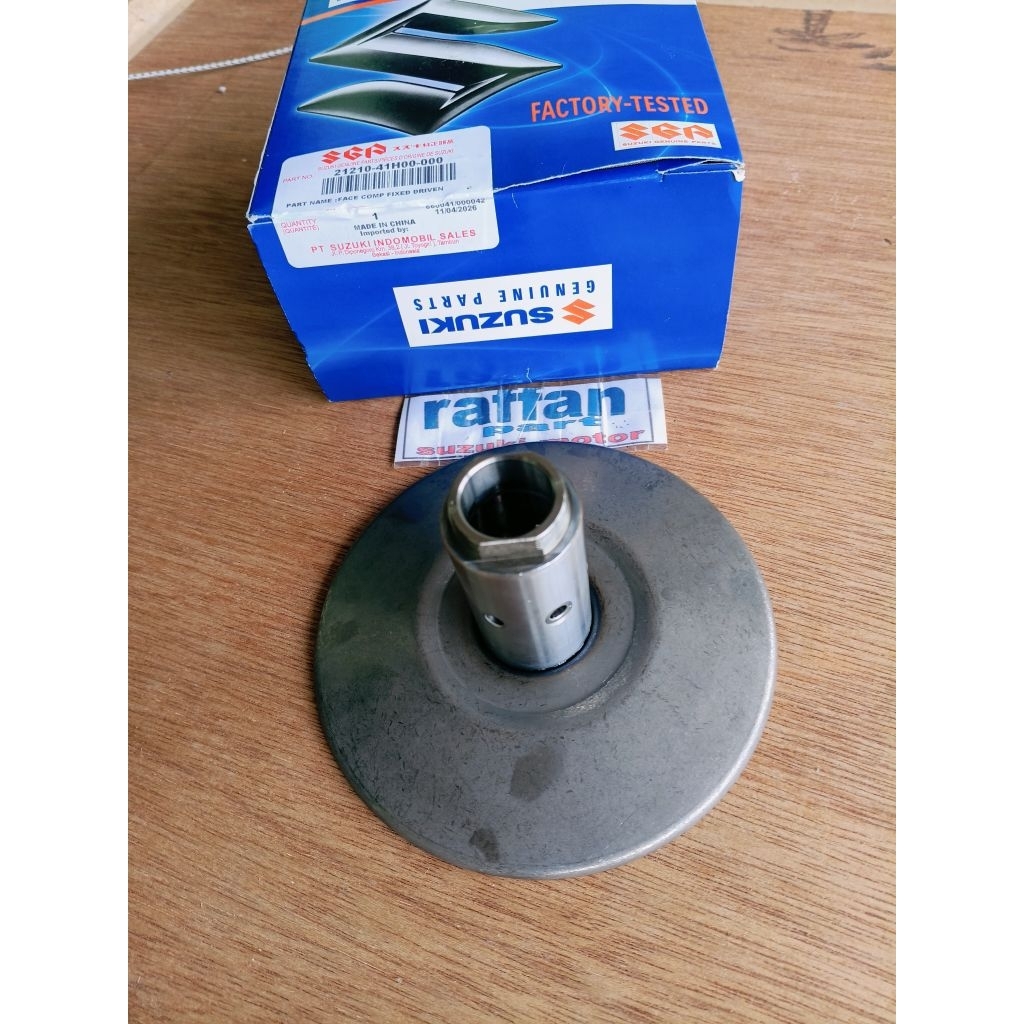 pulley dalam suzuki spin 125 skywave hayate asli