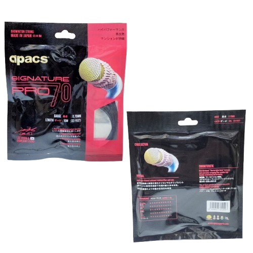 Senar Raket Badminton Apacs Signature Pro 70 Original