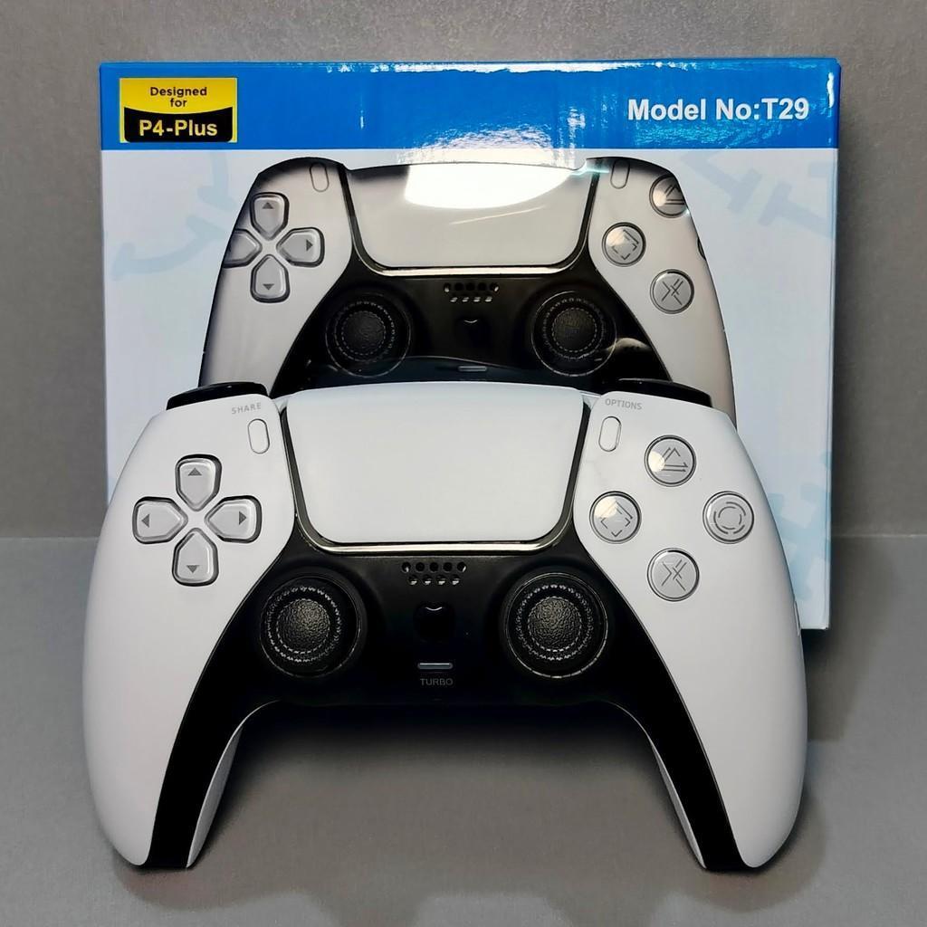 PS4 PS 4 model PS5 5 T29 turbo Controller Stik Stick Joystick Gamepad Wireless LED Light Bar Kabel U