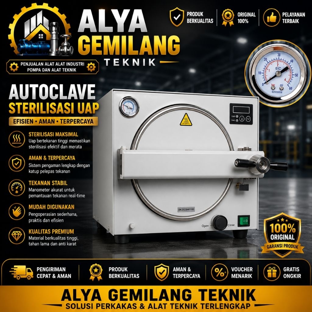 autoclave sterilizer steam | autoclave steam dental table top 18-LITER