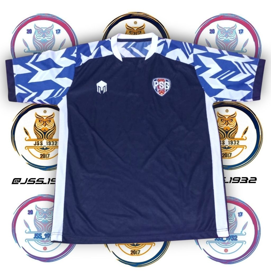 Jersey Bola PSG PATI Kit Murah Retro Vintage Rare Blokecore Olahraga Sepakbola - M