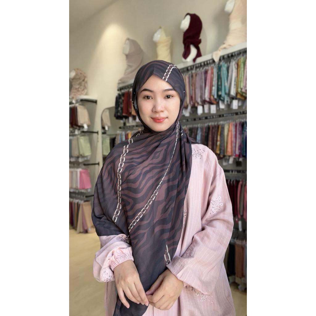 Motif 04 Pashmina cerruty bugis hijab