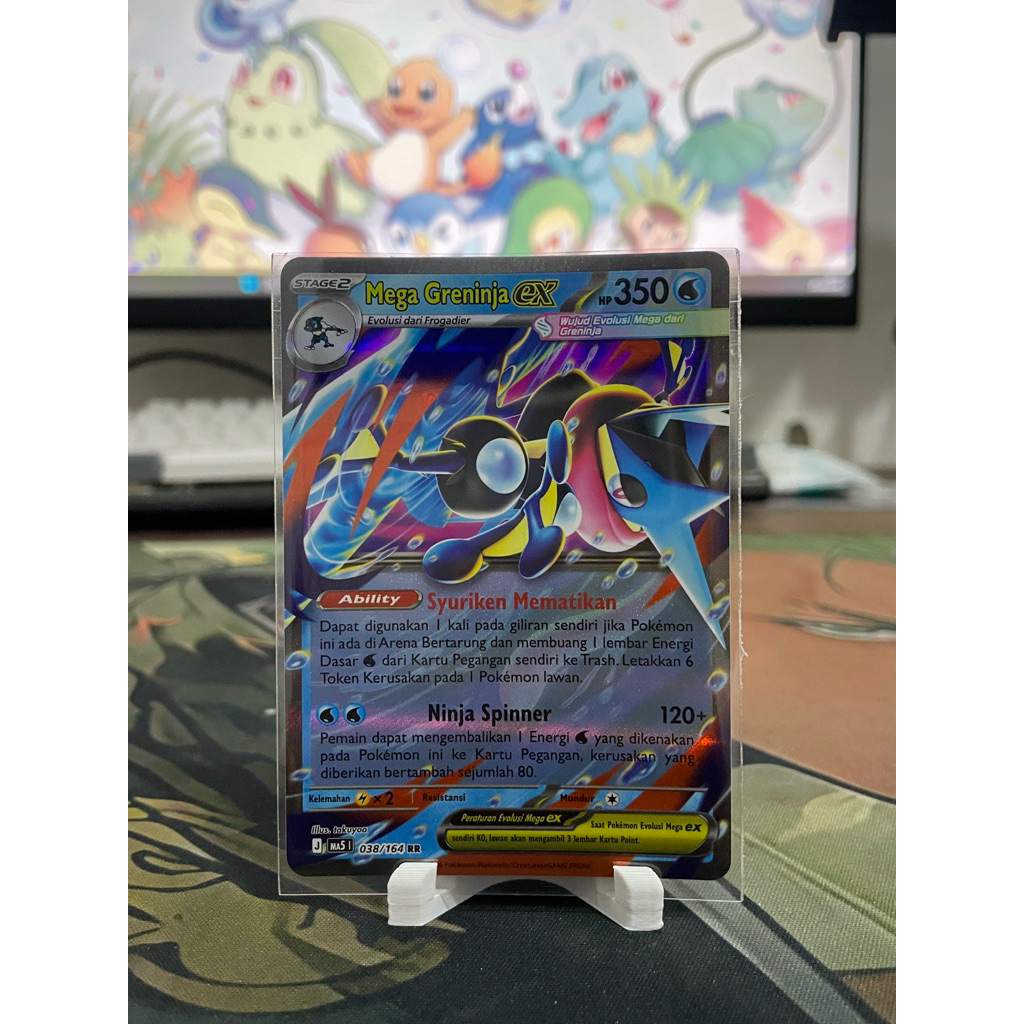 Mega Greninja EX Ancaman bayang