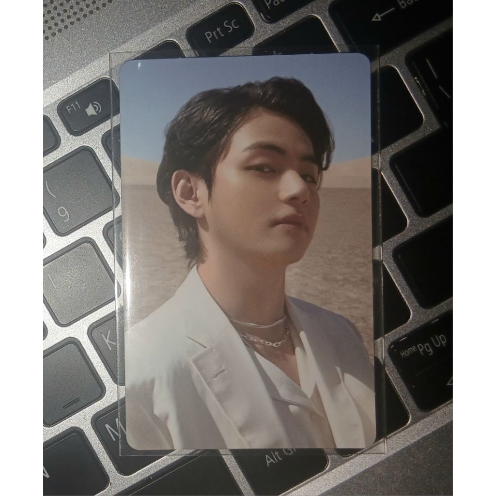 photocard pc taehyung v proof pob official