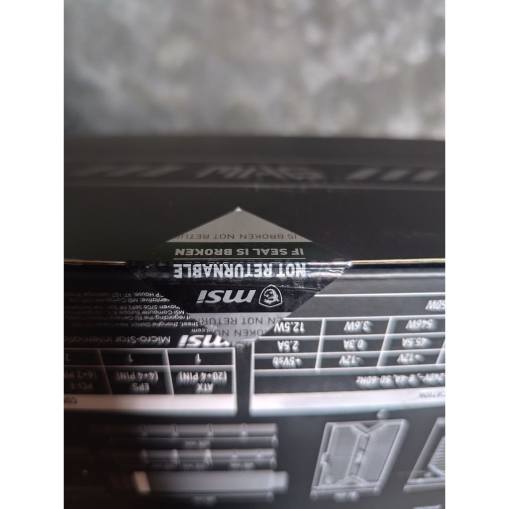 PSU MSI MAG A550BN
