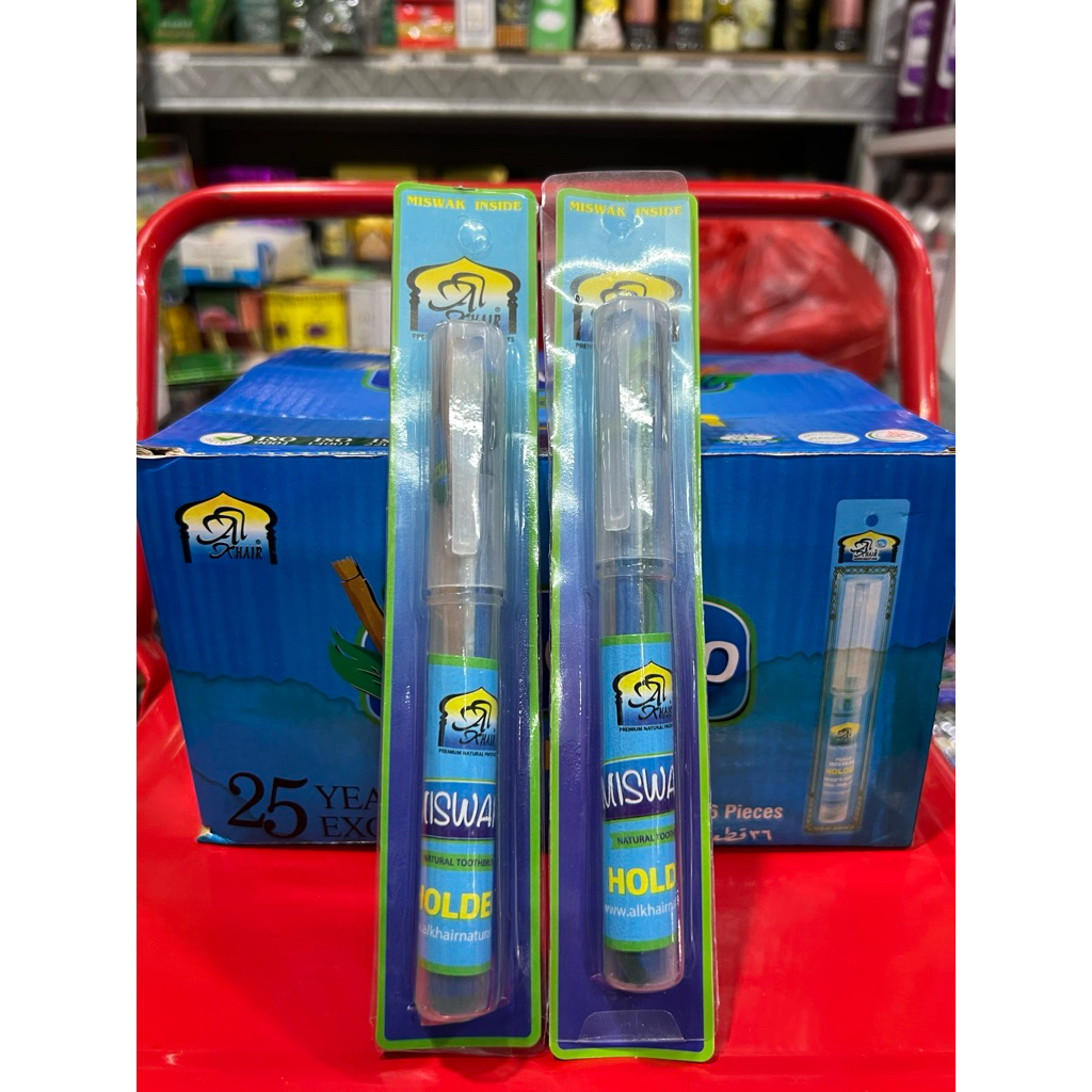 Siwak Miswak Holder/siwak Pakai tempat miswak khair